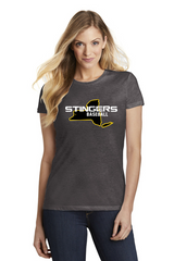 District Womens Fitted Perfect Tri Tee (New York Logo)